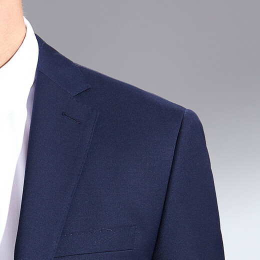 Antonio Worsted Wool & Two-piece Set High-end Professional Formal Business Suit Men's Suit Groom's Dress Suit Navy 54 D (190/116D)