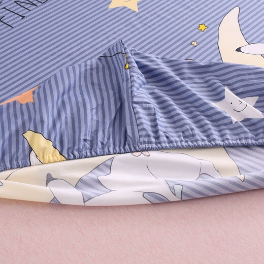 Fitted sheet single piece Simmons protective cover non-slip bedspread bed cover mattress cover brown cushion Caiyun 180cmX200cm single fitted sheet