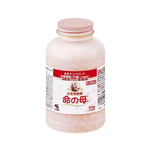 小林制药（KOBAYASHI）命之母命母改善调理女性更年期综合症月经不调贫血益母调经840粒日本进口