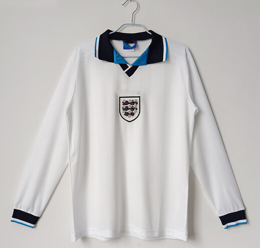 Raft core 1996 season 01 England retro jersey home and away football jersey national team training suit 1996 England away S s