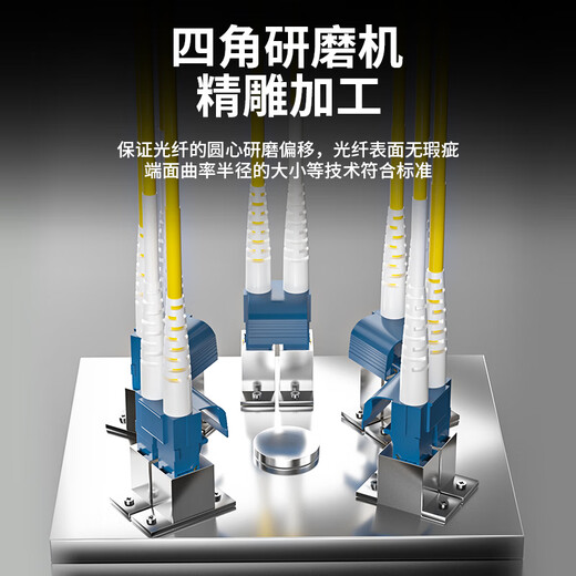 值计 光纤跳线 电信级LC-LC单模双芯 低烟无卤环保光纤线 入户光纤线 收发器尾纤10米ZLG1-LCLC10