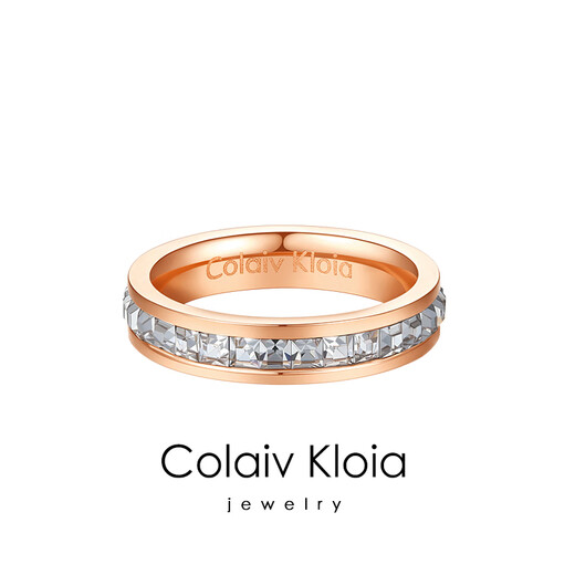 Colaivkloia baby's breath ring for women rose gold pair ring couple ring fashion ring 520 Valentine's Day birthday gift Tk0326 new rose gold baby's breath US size 7