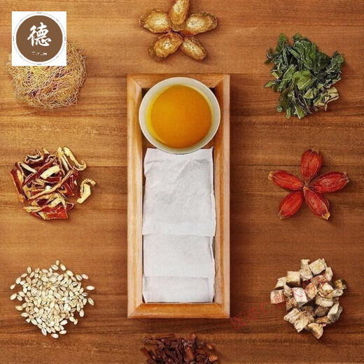 Ingredients for use in the Neijing Mulberry Sugar Tea 150g Chrysanthemum Cassia seeds Mulberry leaves Green Money Willow leaves Corn Skin Orange peel Hawthorn Gardenia Summer Health Tea 3 bags [90 packs] Treatment package