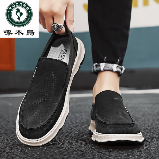 Peñera de pájaros carpinteros zapatos para hombres de lienzo de seda para el verano zapatos de tablero casual de un pin de un claila de hombres transpirables viejos zapatos de tela beijing