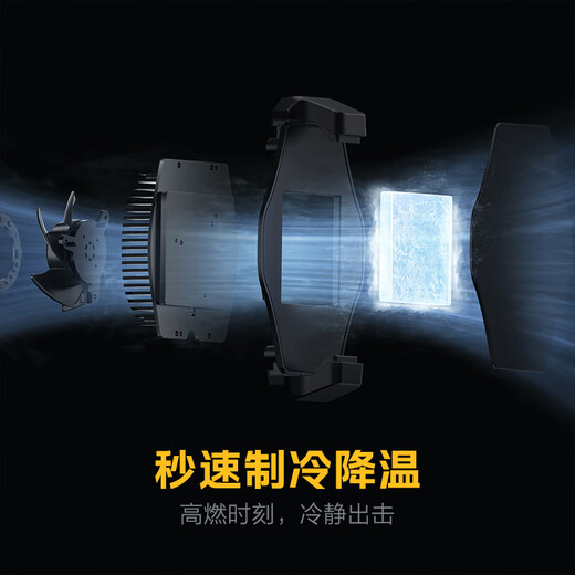 vivo iQOO散热背夹2 Neo 神秘黑 手机游戏散热器 半导体降温制冷 适配小米华为苹果一加黑鲨红魔努比亚