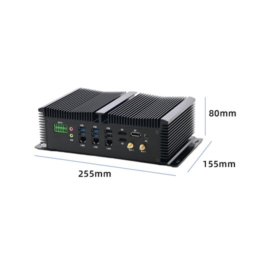 
eip control KH9000 mini 12/13 foundry control machine fanless server I7/I5 computer fully enclosed etc intelligent embedded industrial control machine 8-bit GPIO visual ten cores I7-1355U/10 cores 16G/512GSSD/1T