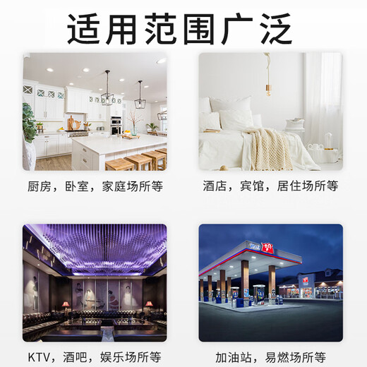 Giant wood fire blanket, household fire blanket, fire blanket, car multifunctional fireproof cloth, 1 meter, home-specific kitchen, commercial thickened fire escape suit, civil air defense preparedness emergency kit, national standard fire blanket + gas mask + dry powder fire extinguisher