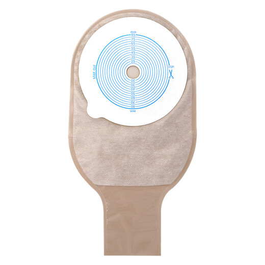 亨德利一件式大口径造口袋85mm大剪孔肛肠造瘘袋超大号大便袋1105 1105造口袋10片/盒【夹子封口】