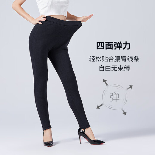 Seven Sheep cotton pants for middle-aged and elderly people thickened and velvet thermal underwear warm wool pants for men and women winter slim thermal pants DK62003 men's L 120-140Jin Jin equals 0.5 kg