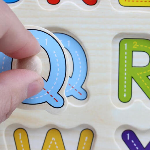 Hongyu Zhijie Rompecabezas de madera animal Cognitive Hand-Catch Tard de juguete para niños e hijos Educación temprana Carta digital Junta de madera 1-10 Números Tablero de captura de manos