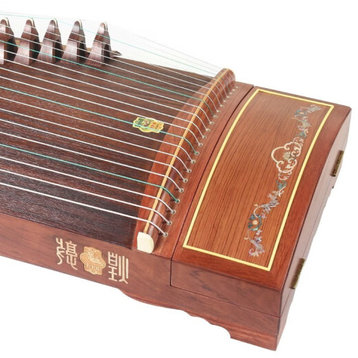 
Dunhuang brand Dunhuang 694L mahogany series shell carving professional performance beginner Guzheng Qin Shanghai National Musical Instrument Factory LM22694L Yujian Doucai (co-branded model)