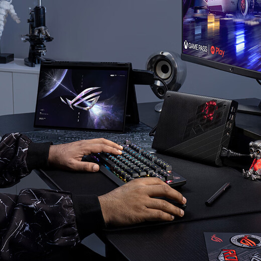 ROG Graphics Carte Acositez Dock Asus Dock de carte graphique externe Fantasy X Fantasy 13 Fantasy 16 Flip Board Rog Handheld Machine dédiée AMD Dock de carte graphique externe RX6850M 12G