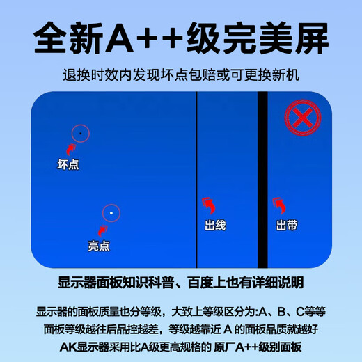 AK monitor 34-inch quasi-4K ultra-clear 180Hz hairtail screen e-sports gaming monitor High color gamut 2K split screen professional design 1500R large curvature computer display 34-inch quasi-4K 180Hz ultra-clear curved hairtail screen - white