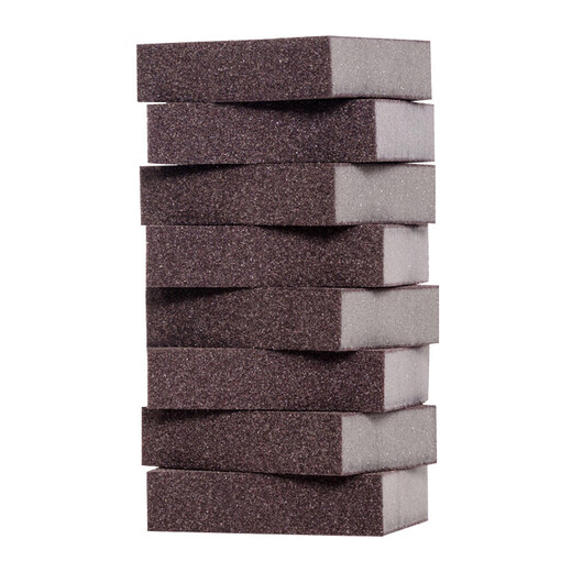 Miaoran 8-piece emery sponge magic wipe kitchen cleaning sponge to remove dirt and rust, pot brush artifact