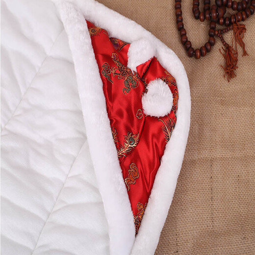 Acacia Tong baby blanket autumn and winter thickened baby warm blanket for outings newborn red blanket swaddle full moon gift Wufulinmenhong autumn and winter thicker version 8-20 90*90