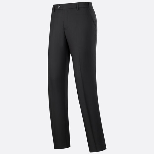 Yhv suit suit men's slim fit youth interview suit business formal wear solid color college student best man wedding adult ceremony 1611 black two buckle XL (175) recommended 120-135Jin Jin equals 0.5 kg