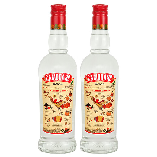 亚里奇 小鸟56度风味伏特加500ml*1瓶进口俄罗斯洋酒烈酒白酒哈拉少网红 56度小鸟伏特加 500mL 2瓶