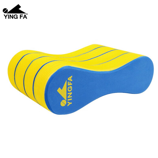 Yingfa Multi-Layer-Winkel Floating Board Acht-Charakter-Board Professionelles Schwimmausbildungsausrüstungsausbildungsbeinschaltplatten Wasserpumpengelb (Länge 23, Breite 4, Dicke 13,5) cm