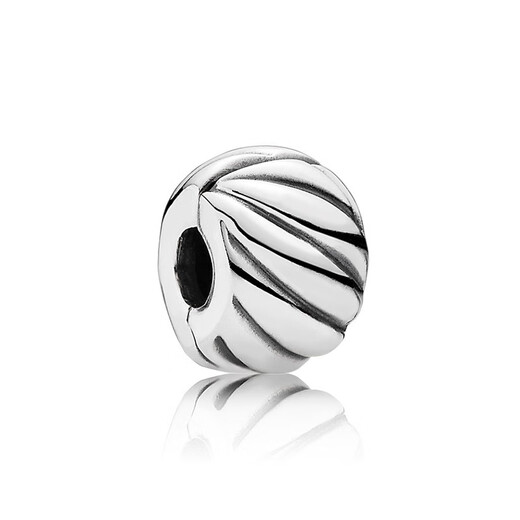 PANDORA Wing Clip 925 Silver Personalized Fashion Jewelry Accessories DIY Beaded Birthday Gift for Girlfriend Simple Charm One Size