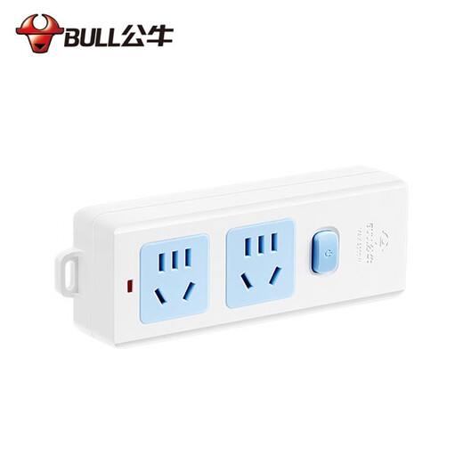 Tull Wireless Plug-in Baja de enchufe de caja eléctrica débil sin alambre Terminal de terminal extraíble caja de cables de cable de cable multimedia Placa de enchufe con puerta de protección contra el shock GN-412K [2 enchufe con interruptor]