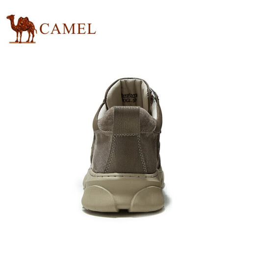 Camel (CAMEL) versatile low-top style daily suede texture casual work shoes for men A032353230 space gray 42