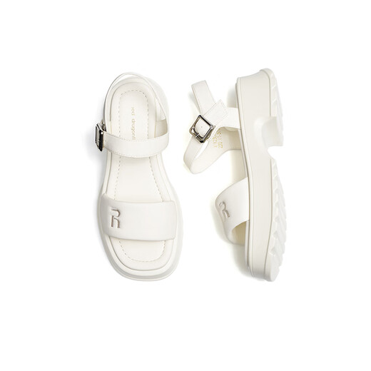 Red Dragonfly [Oferta especial] Sandalias de una sola vez para mujeres Summer de mujeres New Grueso Sole Cool Sports Beach Black WTB14107 37