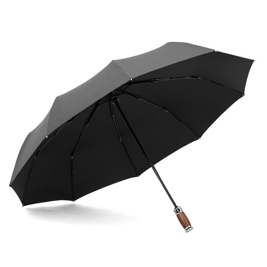Zuodu (ZUODU) automatic umbrella men's enlarged double umbrella umbrella rain gear camp umbrella women folding umbrella car automatic umbrella student temperament gray