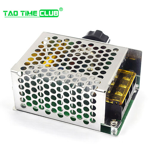4000W thyristor high power AC motor electronic voltage regulator module dimming speed and temperature 220V No Specifications No Specifications