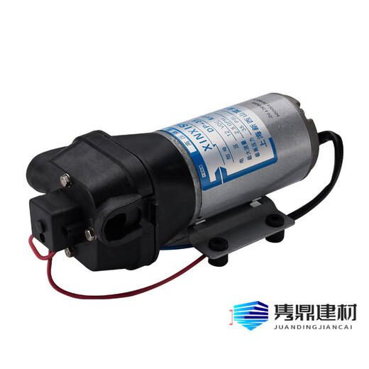 山头林村DP-35DP-50微型隔膜增压泵清洗机增压泵RO膜高压隔膜泵 DP-50 24V DP-3524V氟橡胶(耐腐蚀)