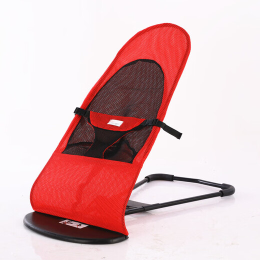 Lightning Case Baby Rocking Chair Coaxing Baby Coaxing Baby Sleeping Cradle Lounge Chair Folding Adjustable Rocking Chair Soothing Chair Green Grid Style