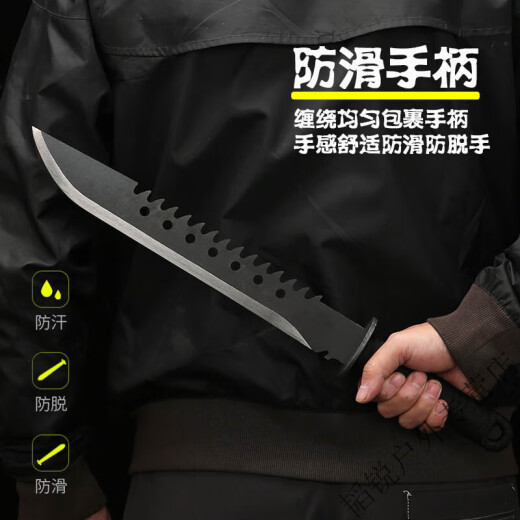 德渊龙l泉一体猛l钢唐i横刀剑社会刀具防身长款户外大刀冷兵i器未开刃 金色长款高锰钢材质XH3879TY