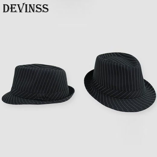 Devinss Topper Hat pour hommes et femmes peut être porté en toutes saisons. Petit chapeau topper décontracté et chapeau à la mode noir