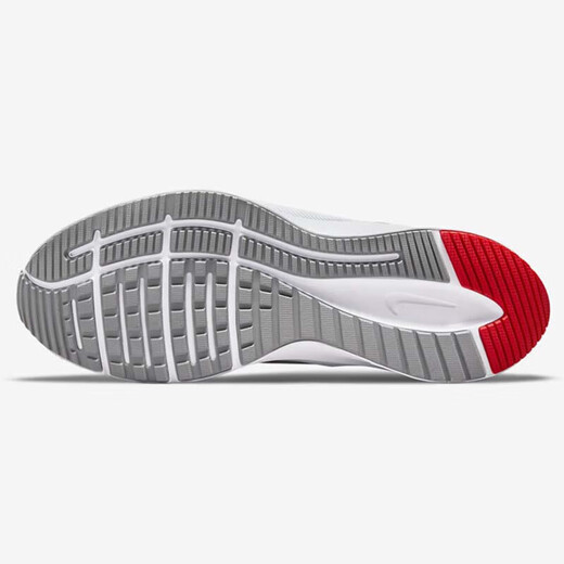 耐克（NIKE）男鞋春季运动鞋QUEST 4探索者网面透气休闲鞋轻便缓震跑步鞋 DA1105-100/QUEST 4/白灰红 42.5