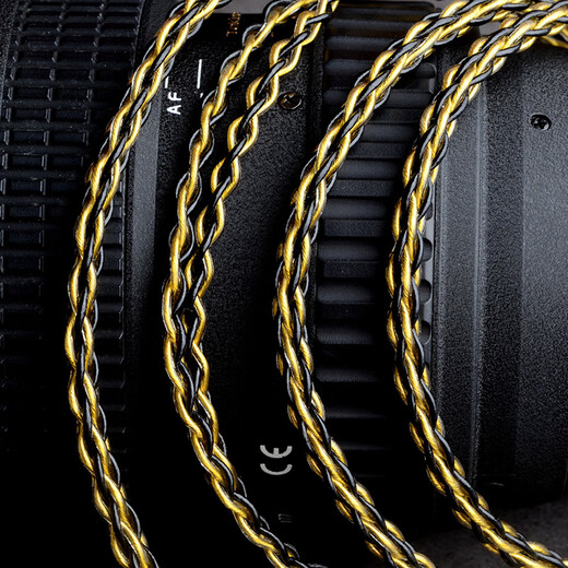 线艺匠榭兰图二代4.4平衡线IE300升级线0.78AKG5005舒尔846耳机线mmcx镀金银线材 3.5mm 弯型插头  一般手机*电脑适用插头 AKG N5005/N40/N30