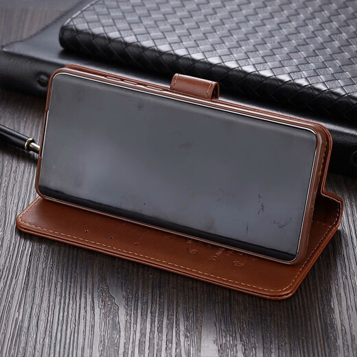 
AZNS Huawei Mate40E mobile phone case flip-type mate40EPro5G leather case protection case anti-fall full-cover soft men and women style brown mate40Pro/mate40EPro