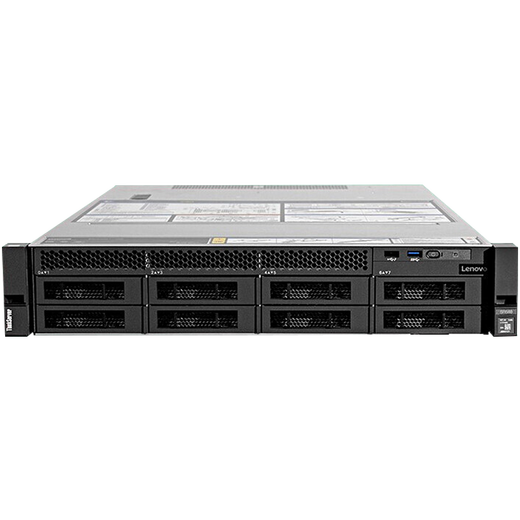 联想信创服务器海光SR658H/SR658HV2 【机架】2U Deepseek图形工作站GPU计算存储服务器定制 SR658H V2 2*海光7375 64核2.0 128G/960G+16T/2*