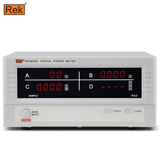Merik Rek Digital Power Metter RK9800N Instrument de mesure de puissance numérique Desktop Power Power Power Power Paramètre Tester RK9901N (Type d'alarme 12kw)