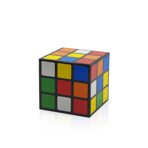 Jingjiang Black Box Rubik's Cube Instant Restoration Magic Props Children's Toys Creative Company Party Close-up Stage Performance Gift Black Box Rubik's Cube Instant Restoration One Piece (You need to bring your own to create an orange in the video)
