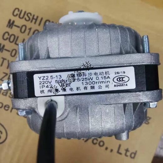 Motor asincrónico de la cubierta Saiwei YZ2513 25W YZ513 533W 60W Motor de enfriamiento refrigerado por aire YZ5-13533W0 PUNTO 25A