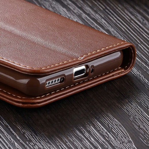 
AZNS Huawei Mate40E mobile phone case flip-type mate40EPro5G leather case protection case anti-fall full-cover soft men and women style brown mate40Pro/mate40EPro