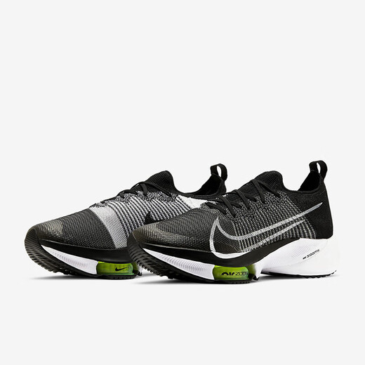 耐克（NIKE） Air Zoom Tempo NEXT男士马拉松跑步鞋编织彩虹东京运会配色缓震 黑色CI9923-001 标准42码/usM8.5