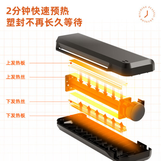 照片塑封h33939过塑A3证件GQ401 3891 3892 3893 389 3893 A4 塑封机不含发票