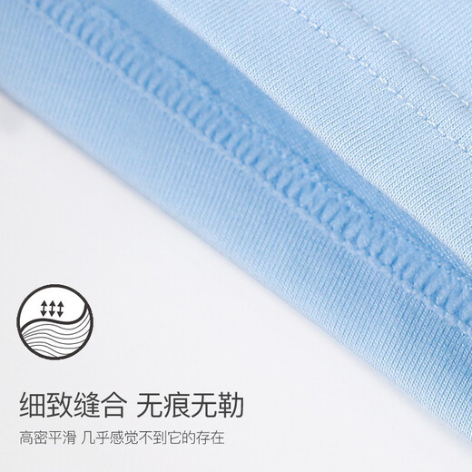 Langsha children's underwear boys students class A cotton 3-18 years old medium and large children's shorts little boys adolescents solid color development period classic solid color 3 pairs 170 recommended height 155-165cm