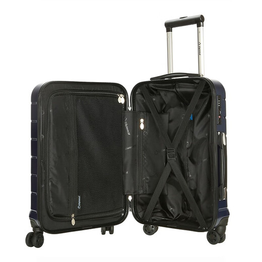 Diplomat Diplomat Koffer Matte Reise und Hochzeit können in die College -Studentenpassungsbox Trolley -Fall TC -688 -Serie Blue 20 Zoll - geeignet für kurze Strecke [kann gebrannt werden]