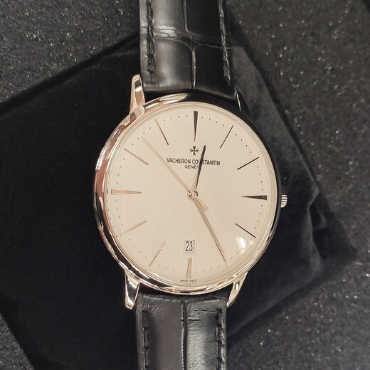 
[Second-hand 99 new] Vacheron Constantin men's watch inheritance series mechanical second-hand luxury watches Rui watches Crazy high-Qiqiang watches recycling 40mm white platinum disc 85180/000G-9230