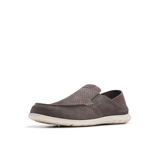 Clarks Qile Shulu-Serie Herrenschuhe atmungsaktive faule Schuhe Einfache und bequeme Ein-Fuß-Ladungsschuhe lässige Bohnenschuhe