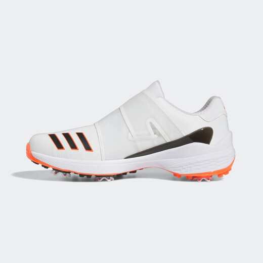 adidas 阿迪达斯 高尔夫球鞋男士防水BOA旋扭舒适有钉防滑运动鞋子 GY9716 白/黑/红 41