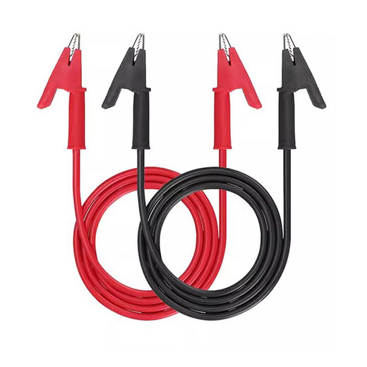 Miaoli Experimental test line power connection line 4MM capacitor clip multimeter crocodile clip line 1 set