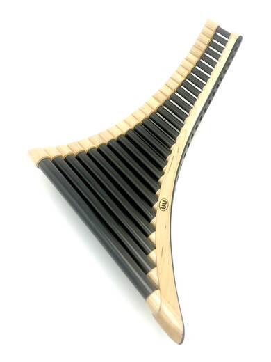 Youyou Carbon Fiber Panflute Professional Performance Master Collection Level Handmade 22/25 Tube G/C Healing Instruments 22 Tube Large Character Group G 6-9 Months Contact Booking