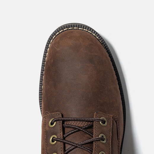 Timberland Offizielle Herrenschuhe Low Top Lederschuhe Geschäft Pendeln wasserdichte Lederkomfort A699P A699PW07/Dunkelbraun 41